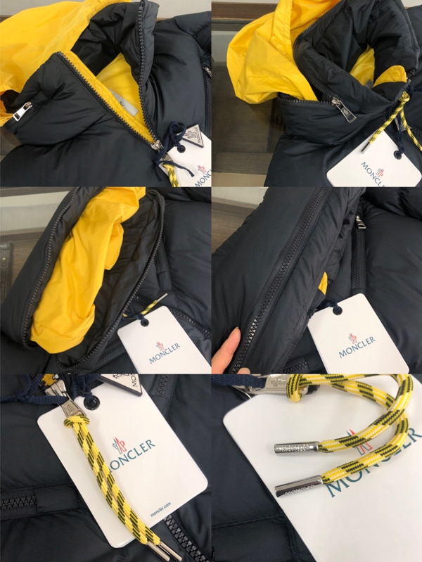 ハイクオリティダウンジャケット細部ディテール